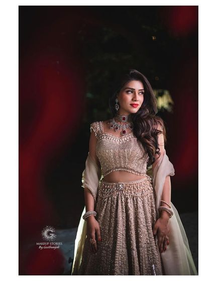 Geethanjali Venkatesh - Special Occasion Makeup Regal Reception & Sangeet Glam photo 82