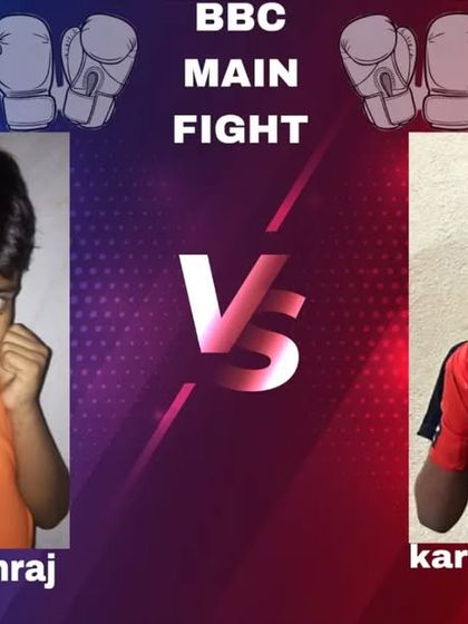 The main fight card for our youngest competitors, Neeshal Methraj vs. Karunyam Maha Devan. We nurture talent from a young age.