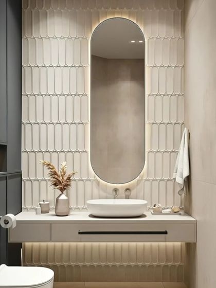 Dreaming in Colors & Textures - Modular Interiors & Room Renovation Stylish & Functional Bathrooms photo 7