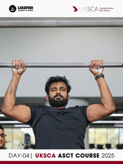 Lakshyan Academy of Sports - Coach & Trainer Education UKSCA Strength & Conditioning Certification photo 23