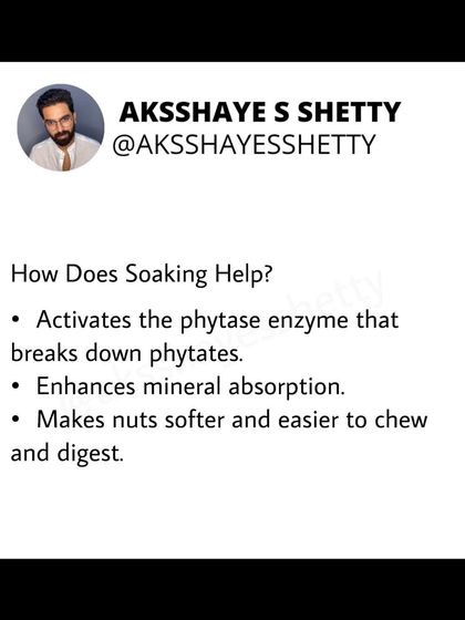 Soaking nuts like almonds can help reduce anti-nutrients, making them easier to digest and improving mineral absorption. I provide simple instructions on how to soak nuts properly for maximum benefit.