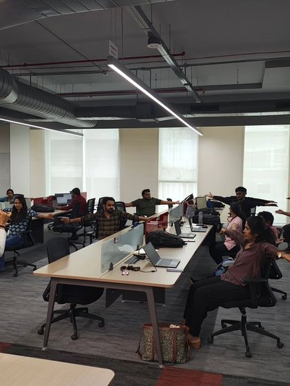 Sreya Bhar - Corporate Yoga Programs Desk & Chair Yoga: Wellness Without Leaving Your Seat photo 12