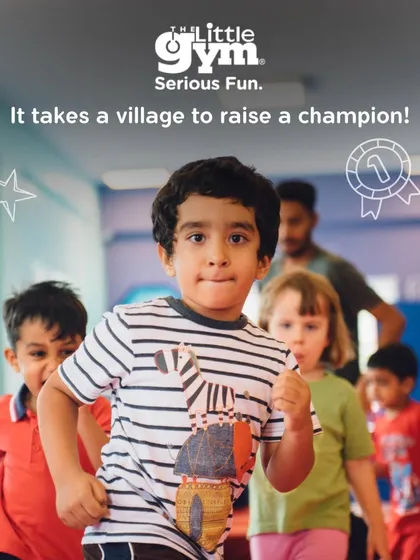 I believe it takes a community to raise a champion. This image captures the spirit of my camps, where kids run towards their next challenge with determination, supported by instructors and peers every step of the way.