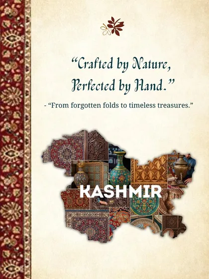 "Crafted by Nature, Perfected by Hand." This phrase encapsulates our brand's soul. My Kashmiri heritage is my greatest inspiration, driving our commitment to using natural materials and celebrating the timeless beauty of artisanal craftsmanship in every home we create.