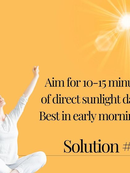 Solution 1 for low Vitamin D: Get more sun! Aim for 10-15 minutes of direct sunlight daily, preferably in the early mornings, to help your body produce this vital nutrient.