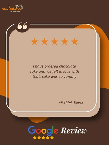 "We felt in love with that." We're so happy our chocolate cake could create such a wonderful feeling for you, Rohini. Thank you for sharing.