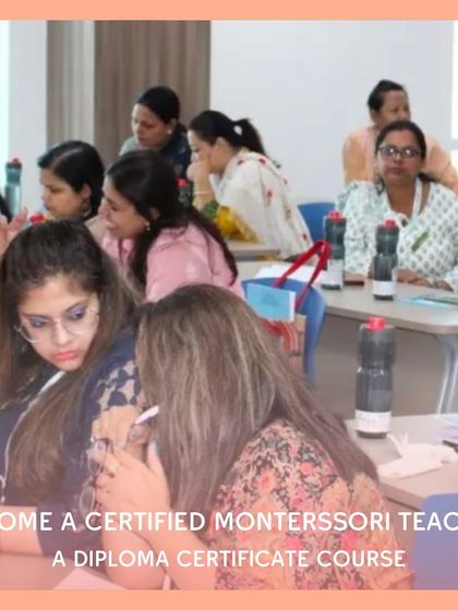 A typical classroom session during our in-person practicals. Trainees are fully immersed, working with materials and receiving direct guidance from our instructors. This practical component is essential for building the muscle memory and confidence needed in a real classroom.
