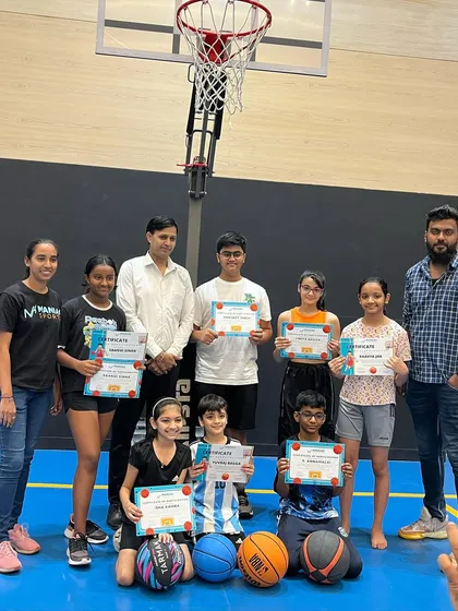 A group of our summer camp participants with their certificates. It was a fantastic camp filled with learning and improvement.