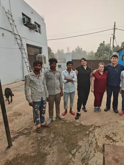 The entire team, including our local staff and the visiting Russian vets from Project DOBRO. It takes a village to do this work, and we are grateful for everyone involved.