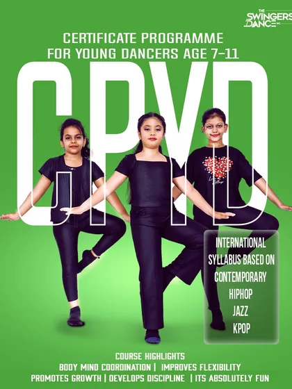 We nurture talent from a young age with our Certificate Programme for Young Dancers (CPYD). Designed for ages 7-11, this course builds a strong foundation in Contemporary, Hip Hop, and Jazz, focusing on coordination, flexibility, and discipline in a fun environment.