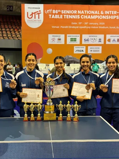 Success at the senior level shows the long-term development of our players. I am incredibly proud of our women's team for securing a Bronze medal at the 86th Senior National & Inter-State Table Tennis Championships. This achievement highlights their skill and perseverance at the highest level in the country.