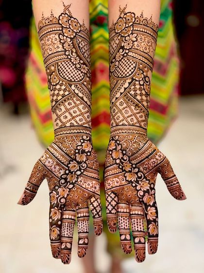 Mitali - Bridal Mehendi Full Bridal Mehendi (Hands) photo 179