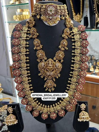 Prema - Bridal Jewellery Rental My Complete Collection: Temple & Antique Sets photo 25
