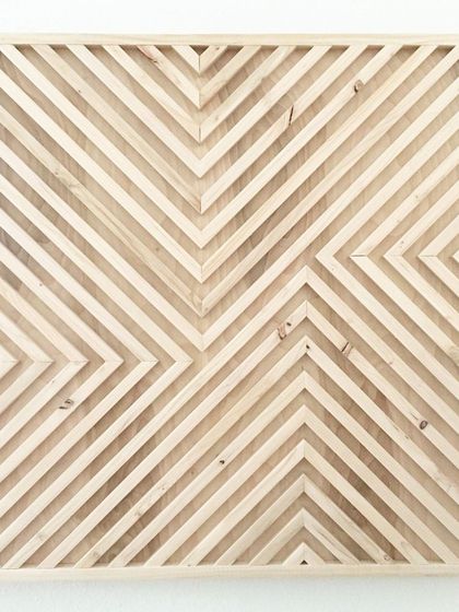 Best of Bharat - 3D & Sculptural Wall Art Modern Geometric Wood Art photo 35