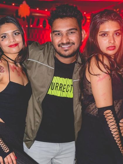 A fun shot from a Halloween party at Badmaash.
