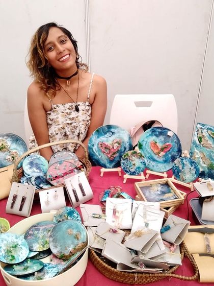 Vritti Kotian - Experiential Art for Events & Brands Bespoke Resin Art photo 11