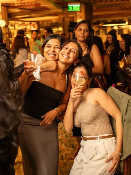 Pure joy and friendship on display at Throwback Fridays. These are the moments we live for.