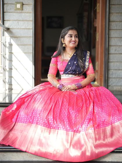 Chaithu Gowda - Custom Designer Ethnic Wear Langa Dhawani Creations photo 20