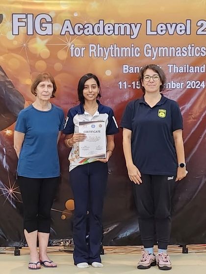 Shailja - Rhythmic Gymnastics Training An FIG Certified International Coach & Judge photo 9