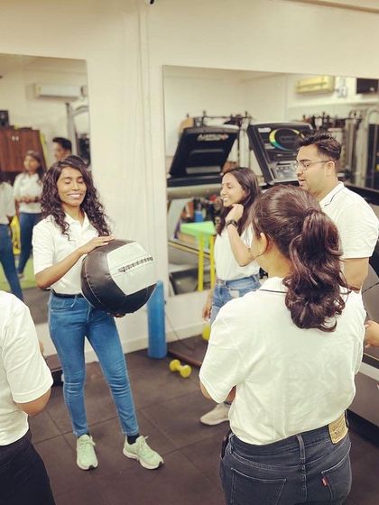 A group discussion during one of our internal training sessions. This commitment to continuous improvement ensures our patients receive the most comprehensive care.