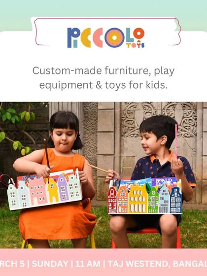Featuring Piccolo Toys, who create custom-made furniture, play equipment, and toys for kids.