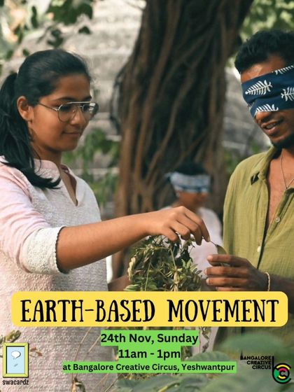Our Earth-Based Movement workshop is an attempt to re-establish our connection with nature. This session uses dance, nature-based practices, and music to forge a deeper bond with the Earth.