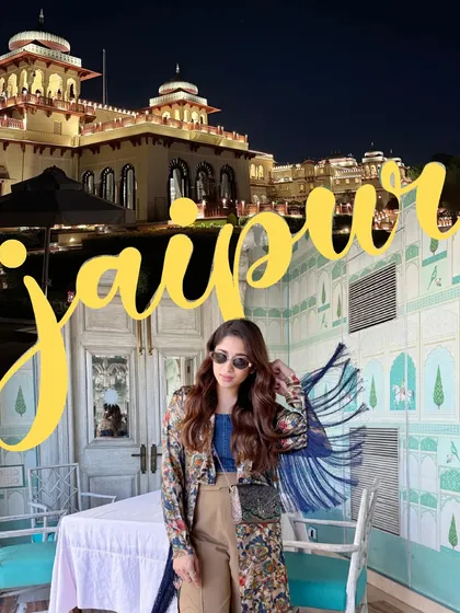 A camera roll from my trip to Jaipur. This city's vibrant and royal aesthetic inspired so many of my looks.