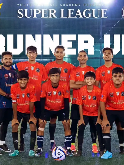 A valiant effort from our team earned us the runner-up position in the Super League. We are proud of this squad's performance and determination.