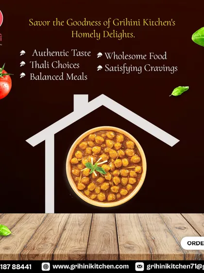 Savor the goodness of our homely delights. This bowl of chole represents the authentic taste and wholesome food I serve.