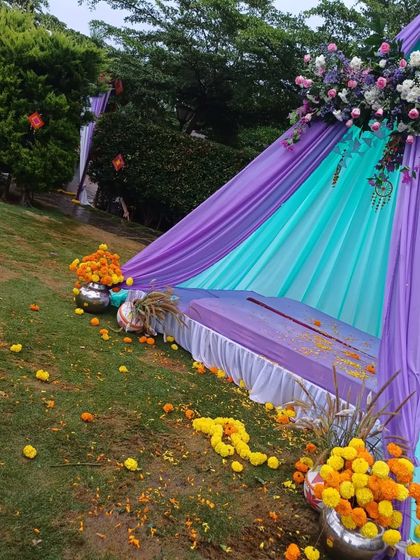 Decor by Aditya - Event Design & Decoration Vibrant Haldi & Mehendi Ceremonies photo 50