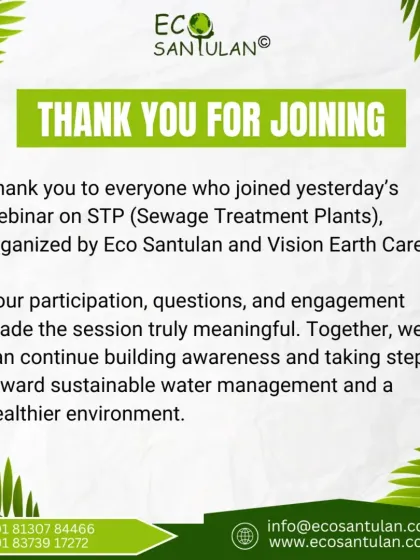 Eco Santulan - Water Management Solutions Spreading Awareness: Workshops & Events photo 3