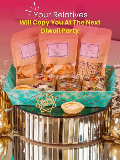 Gift something they'll truly love and talk about. Our Diwali hampers are so unique and delicious, your relatives will be asking where you got them for their next party.