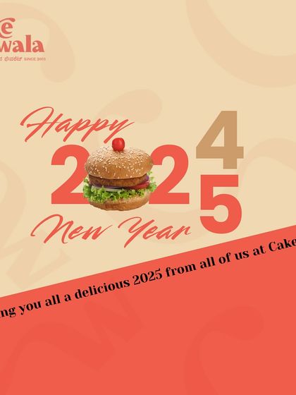 Forget resolutions, let's make cake-olutions. Here's to more indulgent moments in the new year. Happy New Year from Cakewala.
