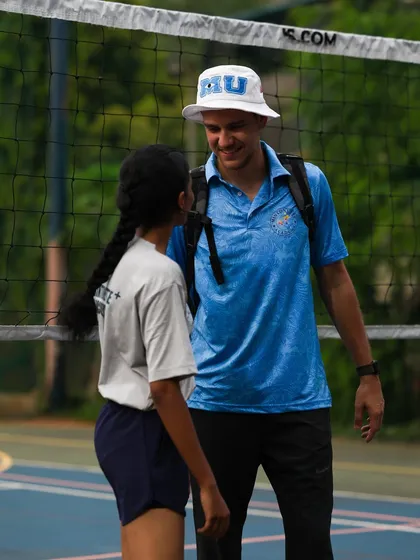 A quiet word of advice and a smile. These personal interactions are where real mentorship happens.