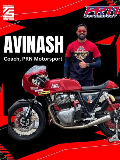 Meet Coach Avinash, a global adventurer and elite racer. From riding 52,000 km from the Arctic to Antarctica to competing in Pike's Peak, his depth of knowledge is second to none, and his coaching approach is clear, composed, and rider-focused.