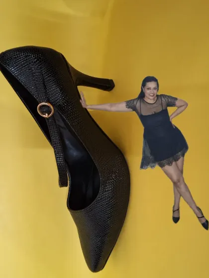 Another fun, creative edit for Pairie Tales, this time with a classic pair of black pumps.