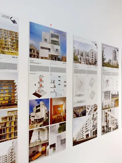 Photos from the Stanovanje-Housing 23 exhibition, where our presentation boards for the LUCID project were displayed among works from 90 architects from over 40 countries.