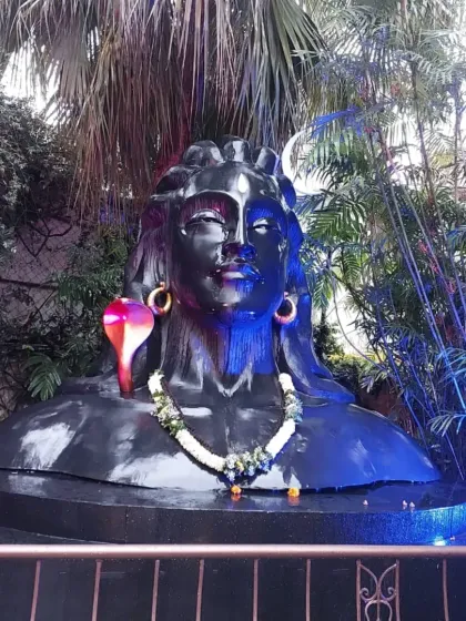 The powerful form of Adiyogi, the first yogi, whose sciences of inner wellbeing are the foundation of our path.