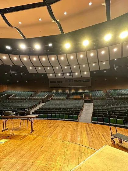As a child, I dreamt of coming to MIT to study. While I couldn't make it as a student, I was blessed to be here as a performer at the majestic Kresge Auditorium.