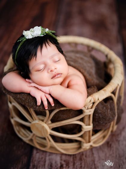 WonderBump Studio - Newborn Photography Cozy in Baskets & Props photo 11