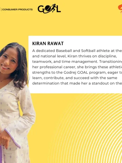 Meet Kiran Rawat, a state and national level Baseball and Softball athlete. Through our GOAL program, she is channeling the discipline and teamwork honed on the field into a promising professional career with the same determination.