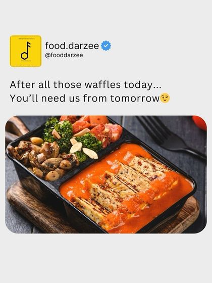 After all those waffles today, you'll need us from tomorrow. We're here for your post-cheat-day recovery.