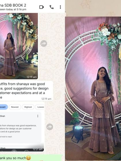 Thank you, Krina, for your wonderful review! We loved helping you with design suggestions and are so happy you had a good experience with us.