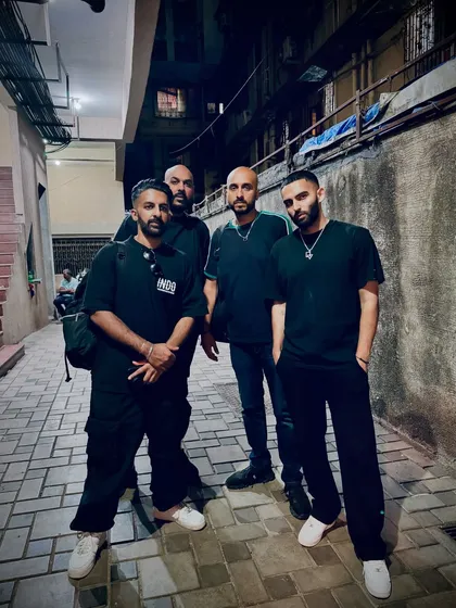 The Kudos Music India tour crew. We spent quality time together, exploring the city and planning our next moves.