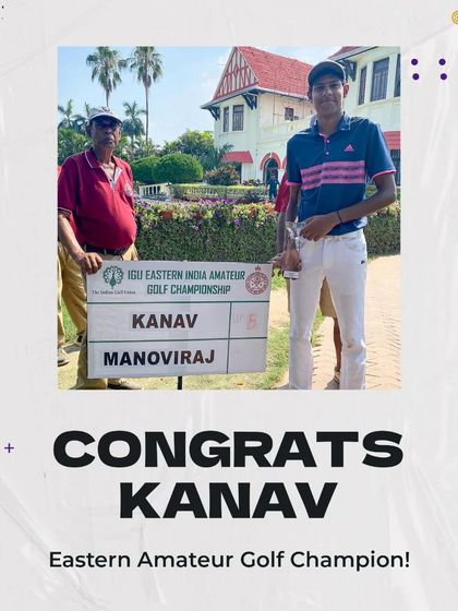 A huge congratulations to Kanav, the Eastern Amateur Golf Champion. His victory is a testament to how a personalized nutrition plan, tailored specifically to his DNA, can fuel success and provide a competitive edge on the course.