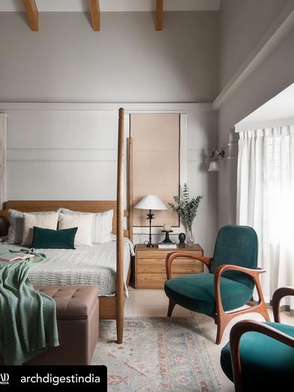 Aakriti Saraf Design - Full-Service Residential Interior Design Private Sanctuaries: Bedrooms photo 86