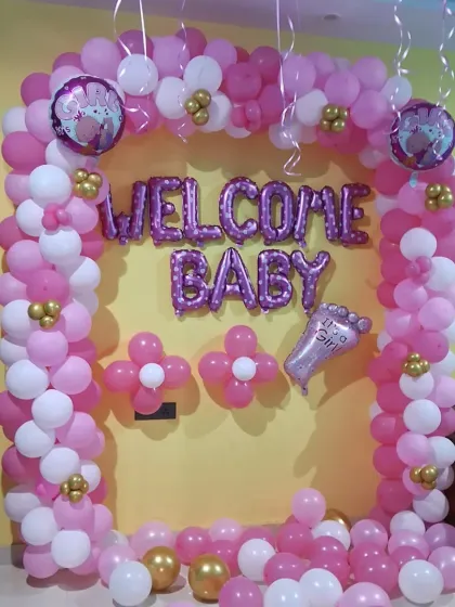 Raghav Events - Baby Celebration Decoration Welcome Home for Baby Girls photo 9