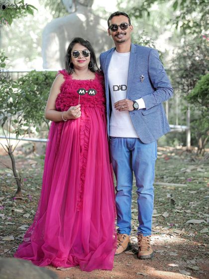 Rakshith Shetty - Maternity & Baby Shower Photography Creative Announcements & Fun Props photo 7