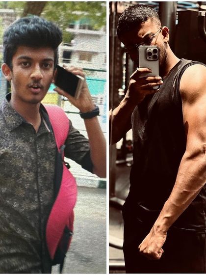 We call this a human genetical mutation, but it's really just discipline and hard work. Trainer Gagan guided this client through a complete body recomposition.