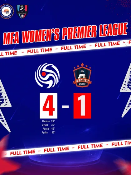 A commanding 4-1 victory in the MFA Women's Premier League. Our girls showed their class and secured three crucial points.